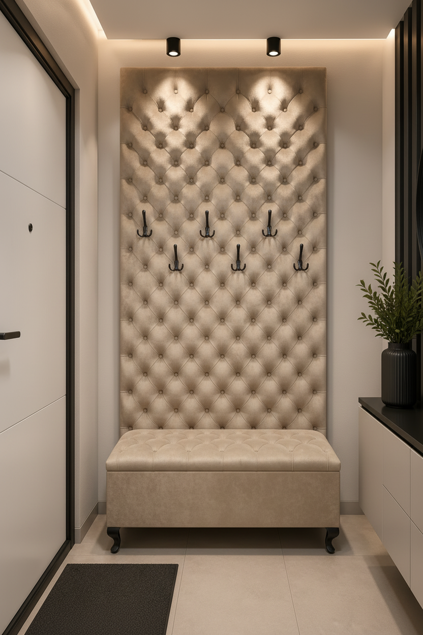 Garderoba glamour – beż
